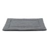 Dog Bed Mat Comfortable Fleece Pet Dog Crate Carpet Reversible Pad Joint Relief  S Size