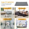 Dog Bed Mat Comfortable Fleece Pet Dog Crate Carpet Reversible Pad Joint Relief M Size