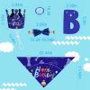 Dog Birthday Bandana Hat Set Dog Birthday Party Supplies Cute Dog Birthday Banner Decoration