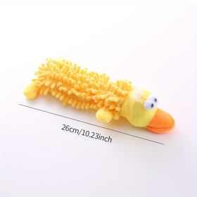 Pet Dog Toy Sounding Toy For Dog Chew Toy Puppy Molar Toy Plush Toy Dog Interactive Toy Supplies (Model: Yellow Duck)