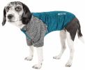 Pet Life Active 'Hybreed' 4-Way Stretch Two-Toned Performance Dog T-Shirt